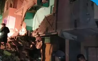 انهيار عقار في مصر .. وانباء