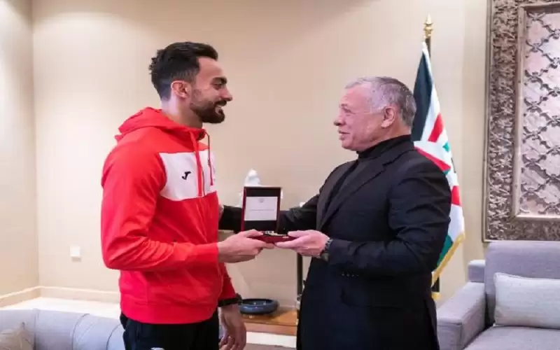 أبو السعود في ضيافة الملك