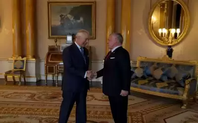 الملك يلتقي تشارلز الثالث ملك بريطانيا