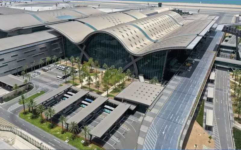 توسعة بمطار حمد قبل عشرة أيام