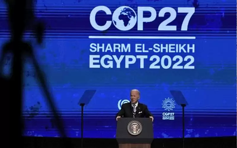 بايدن من مصر: حياة الكوكب في