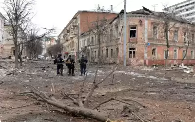 الشرطة الأوكرانية تزيل الألغام من خيرسون