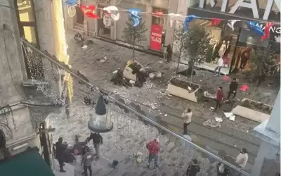 بالفيديو.. قتلى وجرحى بانفجار شارع الاستقلال