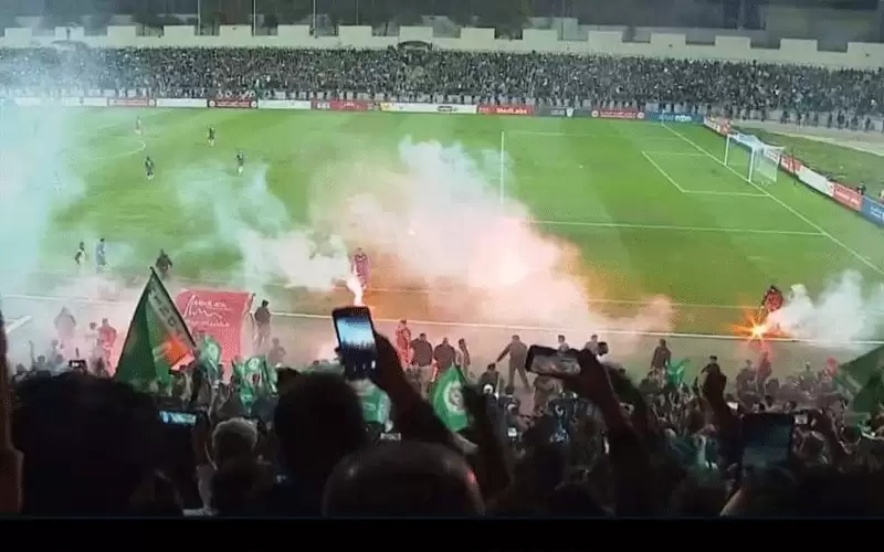 القبض على مثيري شغب في نهائي