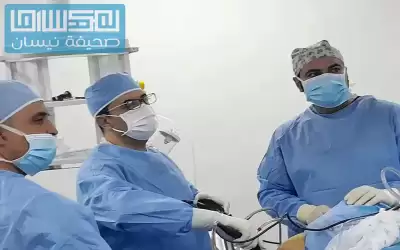 عملية تنظير نوعية في مستشفى النديم