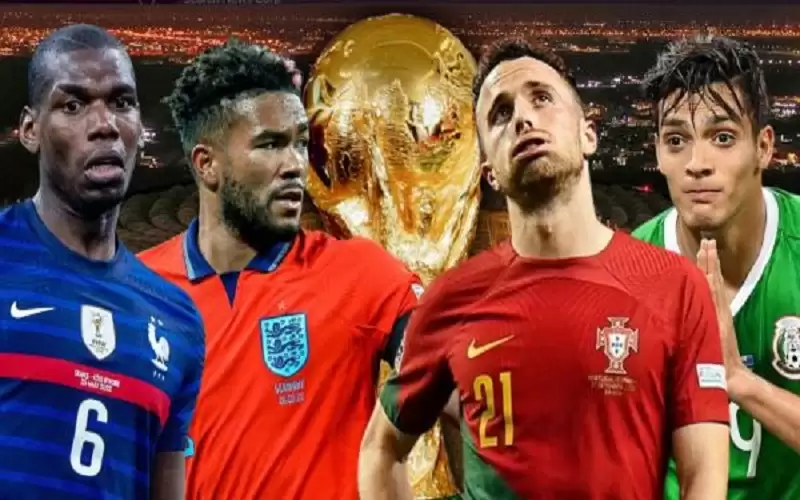 قائمة اللاعبين الغائبين عن كأس العالم