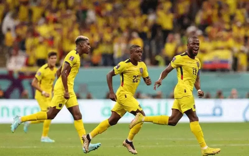 الإكوادور يفتتح كأس العالم بالفوز على