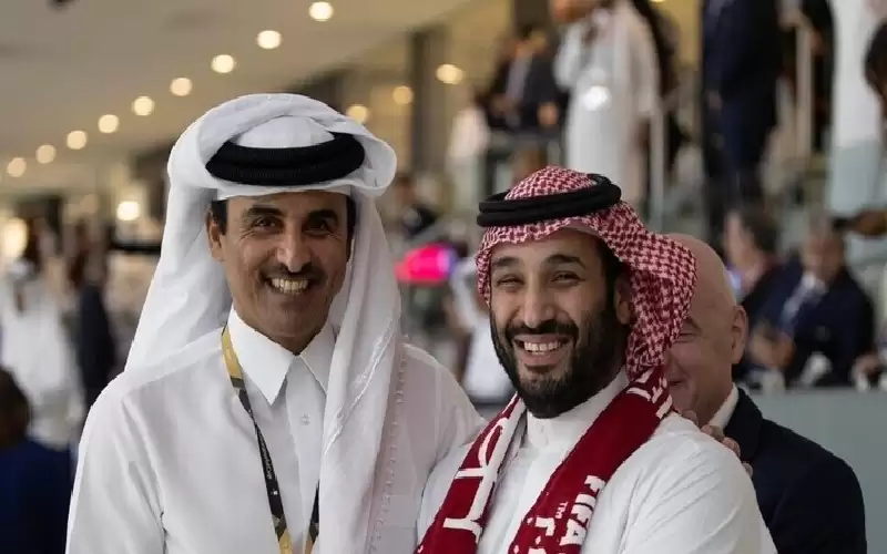 ولي العهد السعودي يشكر أمير قطر