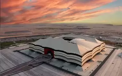 حقيقة تصميم شركة اردنية لملعب البيت