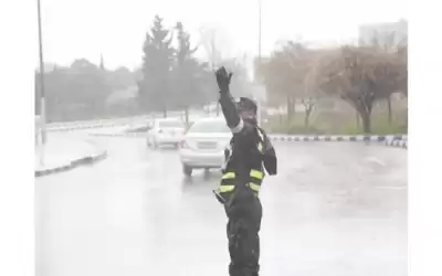 الامن يحذر من الظروف الجوية السائدة