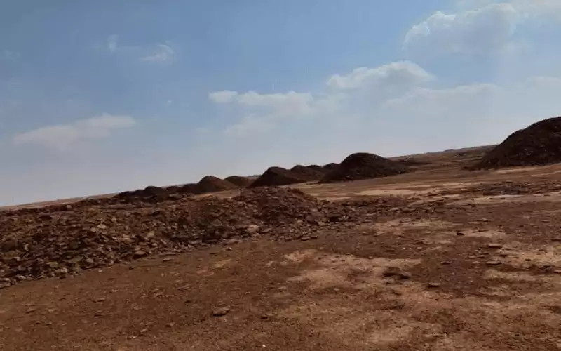 ضبط 2900 طن سماد عضوي غير