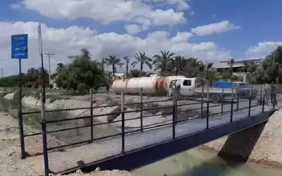 انتهاء اعمال صيانة وتركيب جسور على