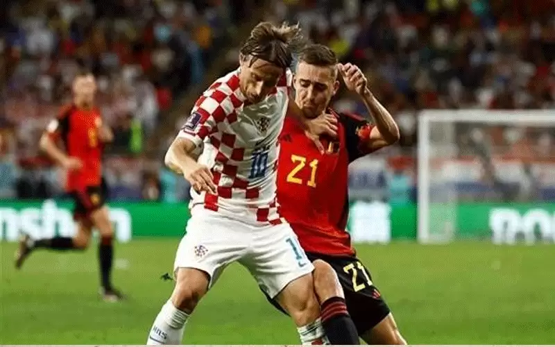 كرواتيا تقبل بنقطة وبلجيكا تغادر المونديال