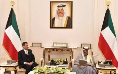 رسالة من الملك لأمير الكويت ..