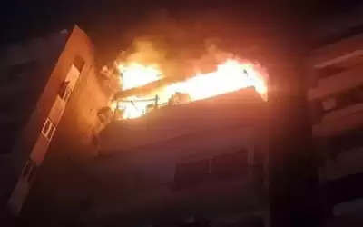 إصابة شخصين إثر حريق منزل في