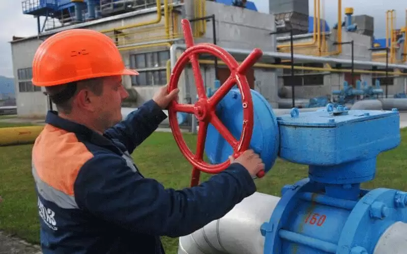 انخفاض احتياطات الغاز في أوروبا