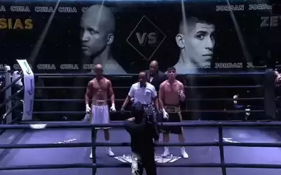 عشيش يفوز على البطل الأولمبي إغليسياس