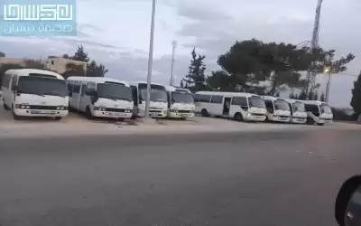 إضراب باصات ذيبان مستمر