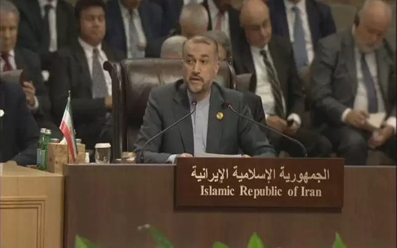 وزير الخارجية الإيراني يتحدث باللغة العربية