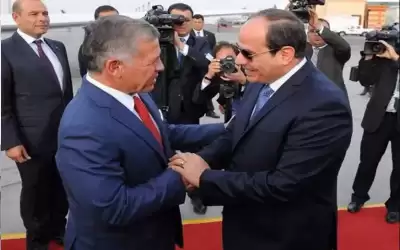 الملك والسيسي يؤكدان اعتزازهما بمستوى العلاقات