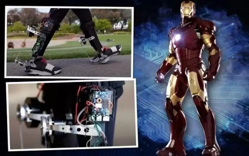 ابتكار حذاء رجل حديدي يمنح قوة