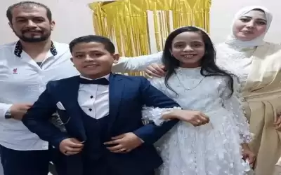 حفل خطوبة لأصغر عروسين في مصر