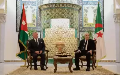 الرئيس الجزائري: الملك عبدالله الثاني رجل