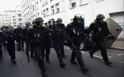 مواجهات بين الشرطة الفرنسية ومحتجين