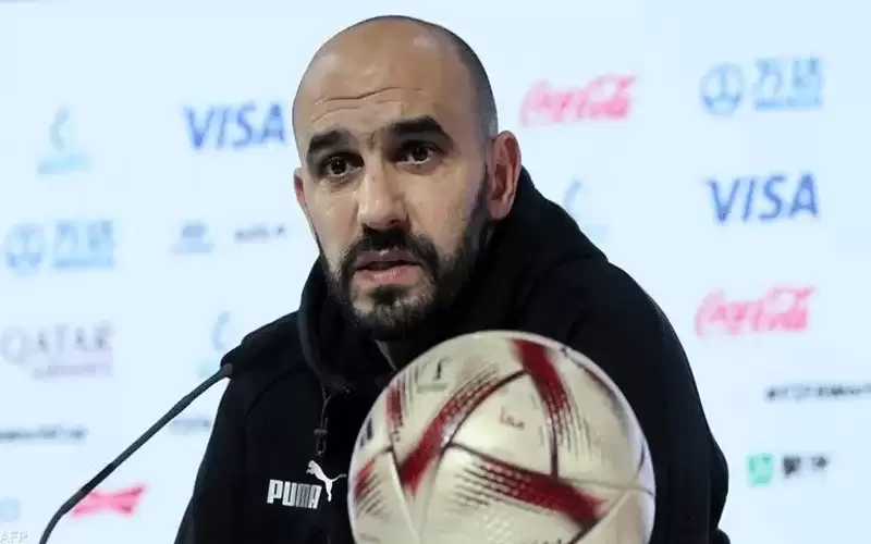 الركراكي مرشح لجائزة أفضل مدرب