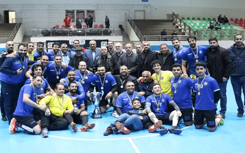 السلط بطلا لدوري كرة اليد 2022