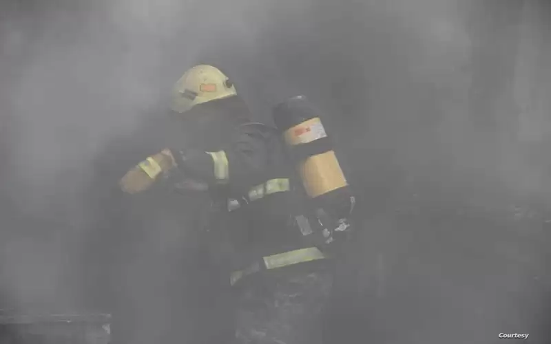 اخماد حريق شقة في تلاع العلي