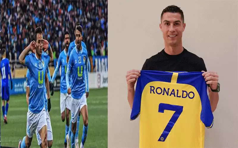 الأسطورة رونالدو بمواجهة الفيصلي في ستاد