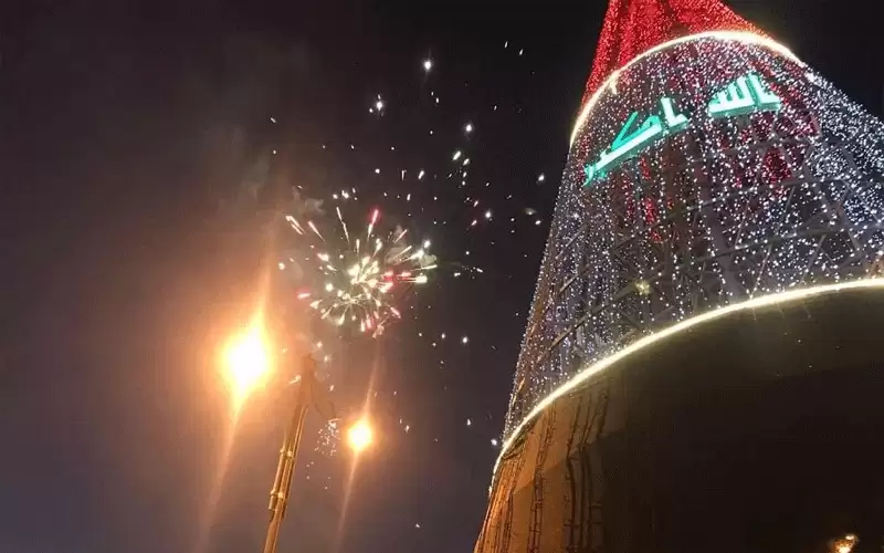 إصابة 150 عراقيا بالألعاب النارية في