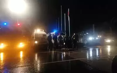 نقاط مراقبة على طريقي البحر الميت