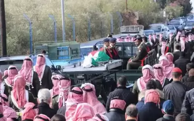 الجيش يشارك في تشييع جثمان رئيس