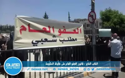 النائب الفايز: قانون العفو العام على