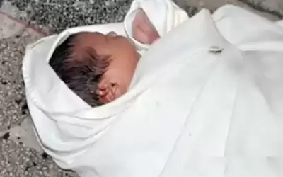 العثور على جثة طفل ملفوف ببطانية