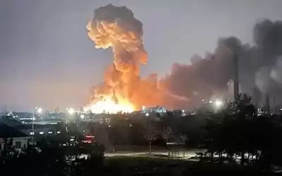 دوي انفجارات في مقاطعة خاركوف بأوكرانيا