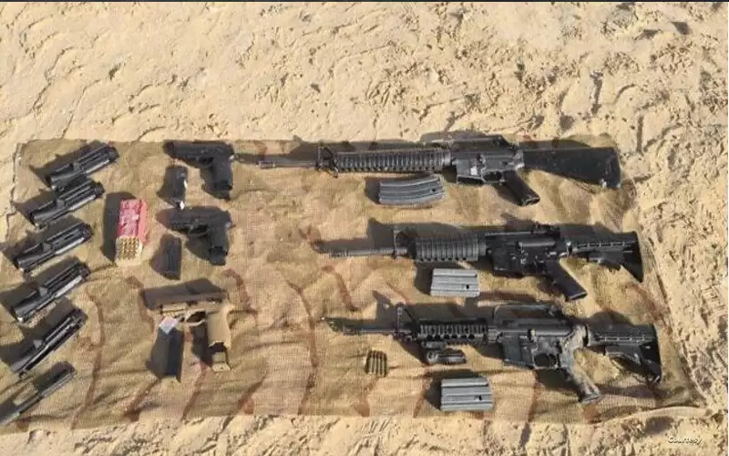 الاحتلال يزعم احباط تهريب أسلحة بغور