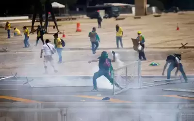 البرازيل تحقق لتحديد قائد أعمال الشغب
