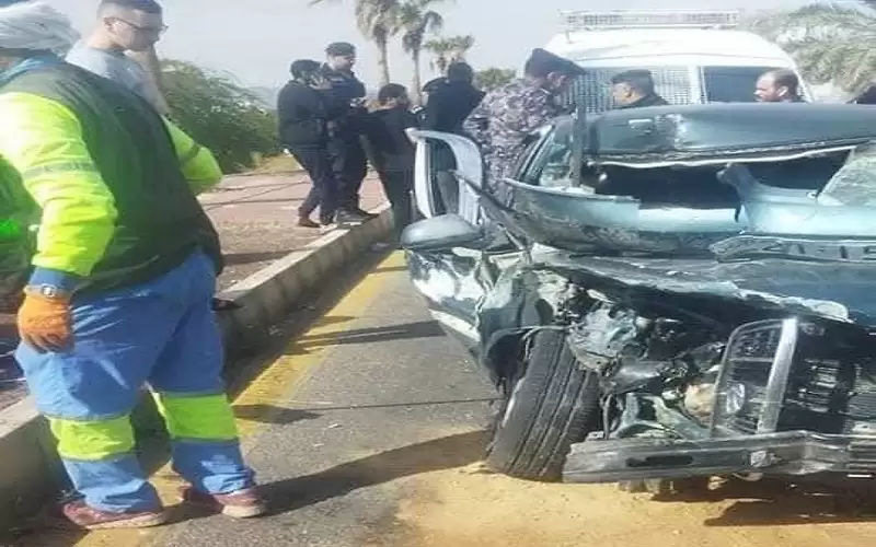 وفاة وإصابة بحادث تصادم بين مركبتين