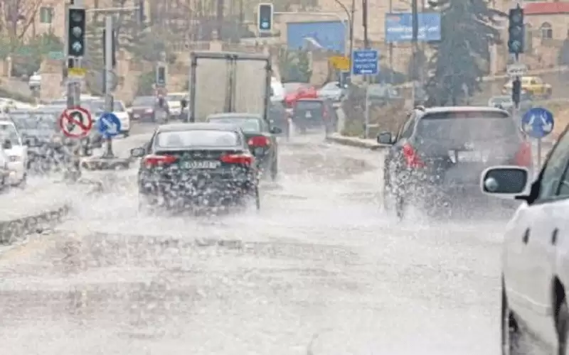 الأردن.. أمطار غزيرة في بعض المناطق