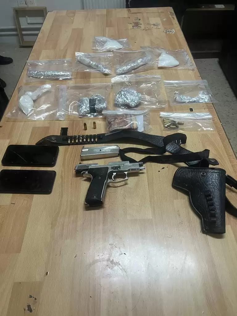 إصابة تاجر مخدرات أثناء القبض عليه