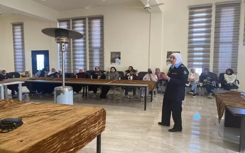 نشاطات توعويه للشرطة المجتمعيه في مركز