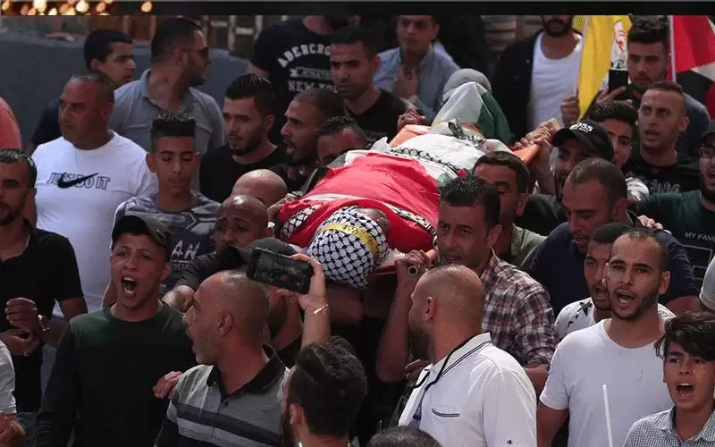 استشهاد شاب فلسطيني قرب رام الله