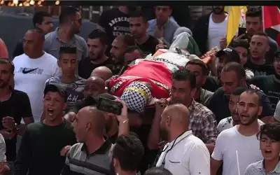 استشهاد شاب فلسطيني قرب رام الله
