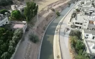 إغلاق مؤقت لطريق خدمات قناة الملك