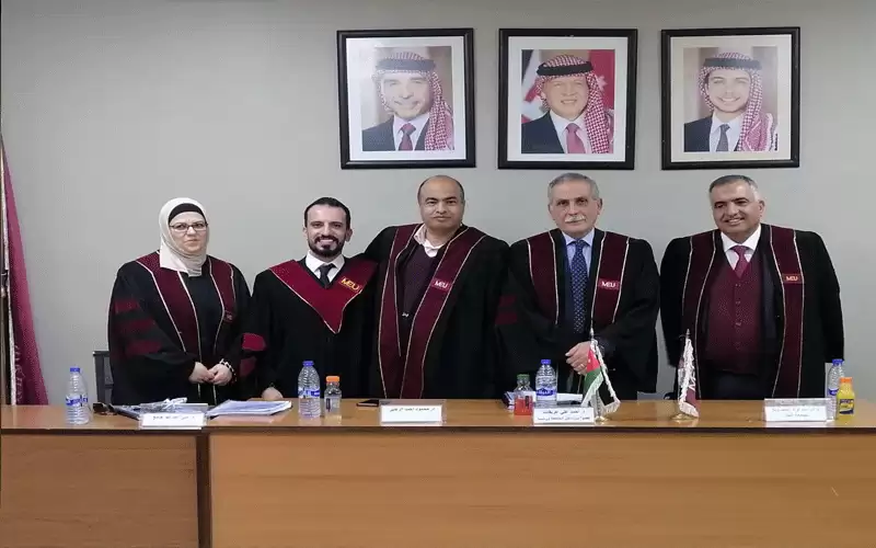 محمد ماجد القرعان .. مبارك الماجستير