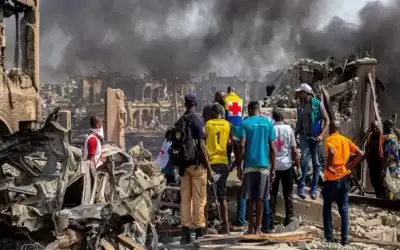 مقتل 50 شخصا على الأقل بانفجار