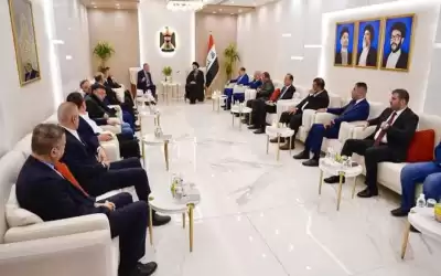رئيس تيار الحكمة العراقي يلتقي الوفد
